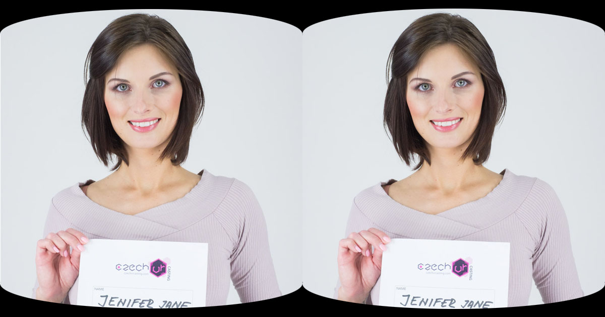 Czech VR Casting #69 Jenifer Jane Is Just Gorgeous