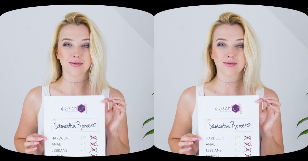 Czech VR Casting #100 Two Wet Orgasms