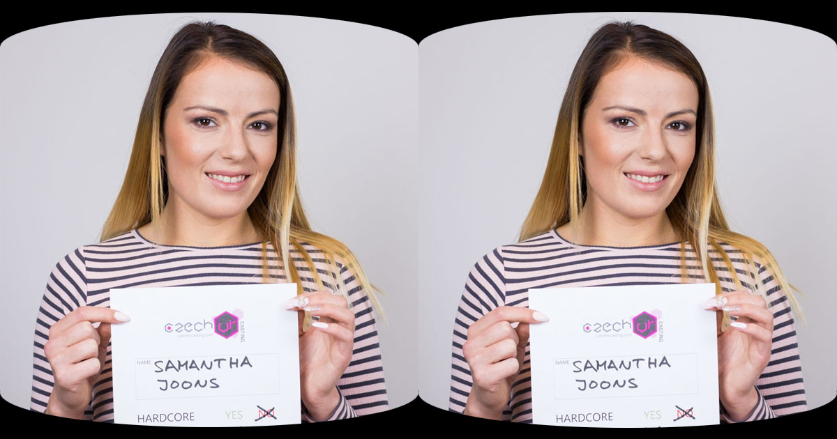 Czech VR Casting #38 Samantha Joons
