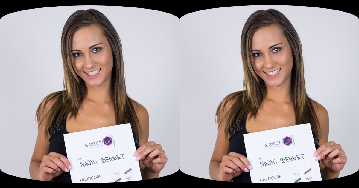 Czech VR Casting #43 Naomi Bennet