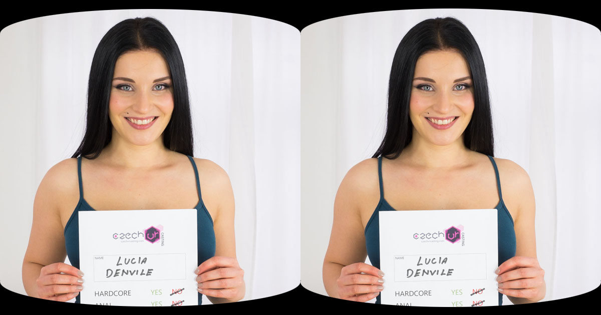 Czech VR Casting #55 Lucia Denvile