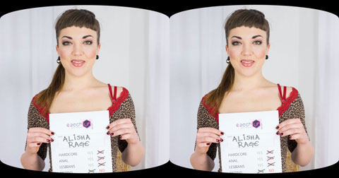 Czech VR Casting #60 Alisha Rage casting | Trailer for Oculus Rift VR